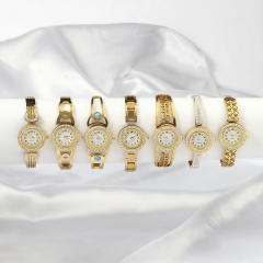 Stainless Steel Bracelet Chain Watch Hollow-out Diamond Temperament Girl's watch