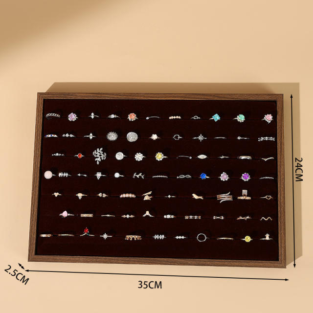 Bracelet necklace earrings rings Jewelry Tray display tray plate