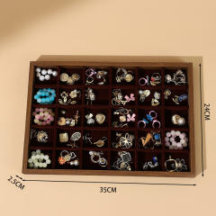 Bracelet necklace earrings rings Jewelry Tray display tray plate