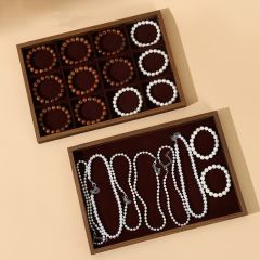 Bracelet necklace earrings rings Jewelry Tray display tray plate