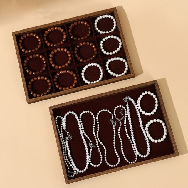Bracelet necklace earrings rings Jewelry Tray display tray plate