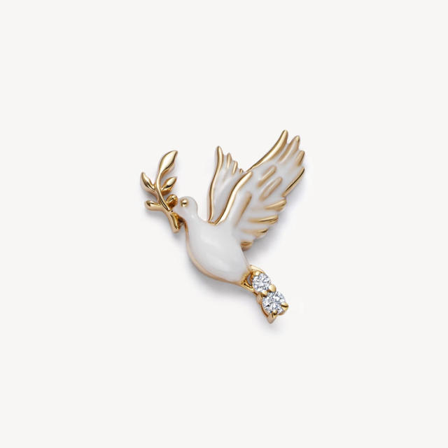 Personality clear locket pendant diy pendant hollow design transparent locket necklace 18k gold