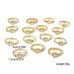 Stainless Steel Bracelet Chain Watch Hollow-out Diamond Temperament Girl's watch