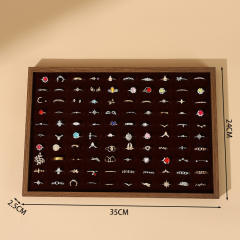 Bracelet necklace earrings rings Jewelry Tray display tray plate