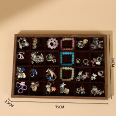Bracelet necklace earrings rings Jewelry Tray display tray plate