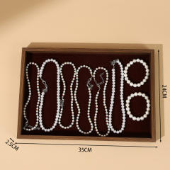 Bracelet necklace earrings rings Jewelry Tray display tray plate