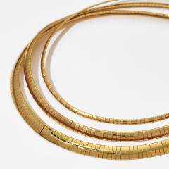 Stainless Steel Simple Thick Thin Striped Gone chain necklace choker necklace