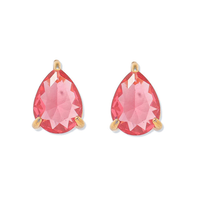 Delicate dainty Water Drops Zircon necklace ear studs bangle set