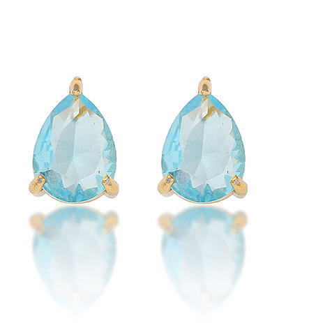 Delicate dainty Water Drops Zircon necklace ear studs bangle set