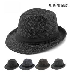 Retro men Jazz hat autumn winter fedora hat for men