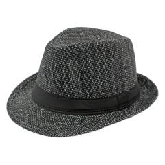 Retro men Jazz hat autumn winter fedora hat for men