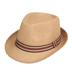 Summer Hat Men's Top Hat Jazz Hat Summer Sun Hat Breathable Grass Cool Hat