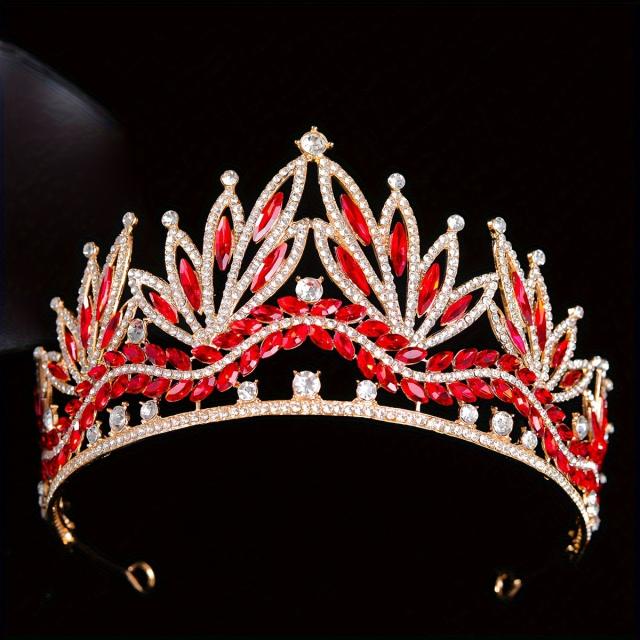 Crown Bride Headwear Miss World Beauty Princess Style Headband
