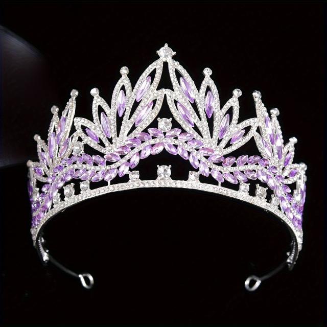 Crown Bride Headwear Miss World Beauty Princess Style Headband