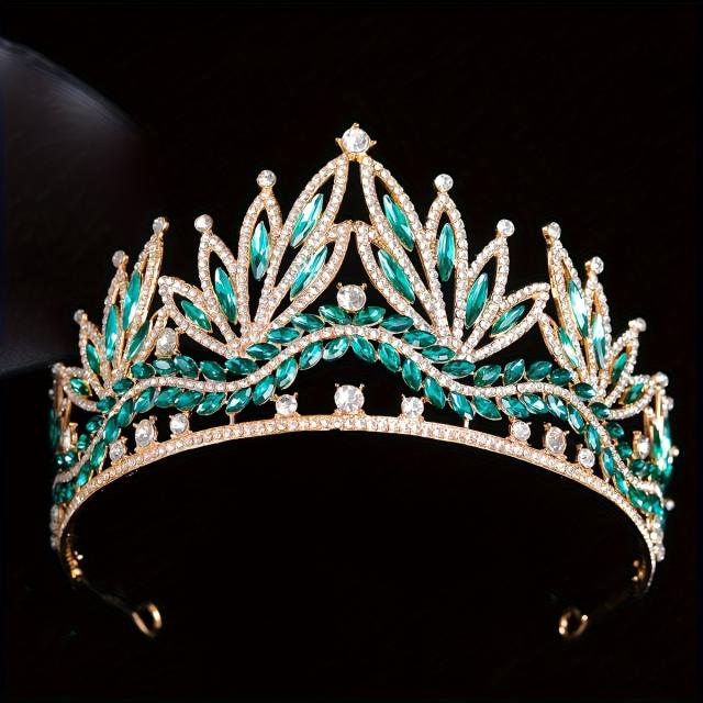 Crown Bride Headwear Miss World Beauty Princess Style Headband