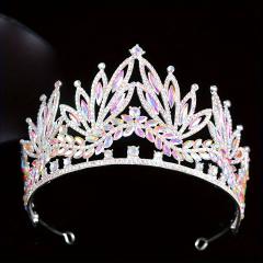 Crown Bride Headwear Miss World Beauty Princess Style Headband