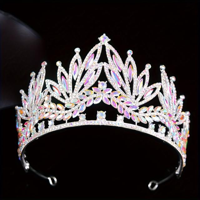 Crown Bride Headwear Miss World Beauty Princess Style Headband