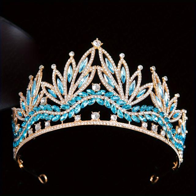 Crown Bride Headwear Miss World Beauty Princess Style Headband