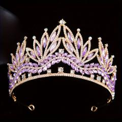 Crown Bride Headwear Miss World Beauty Princess Style Headband