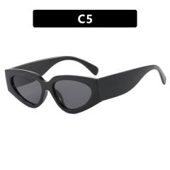 Stroke Color Matching Sunglasses Simple 2025 New trendy sunglasses