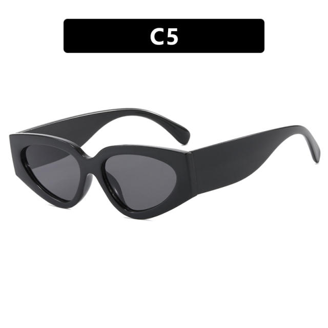 Stroke Color Matching Sunglasses Simple 2025 New trendy sunglasses