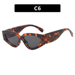 Stroke Color Matching Sunglasses Simple 2025 New trendy sunglasses