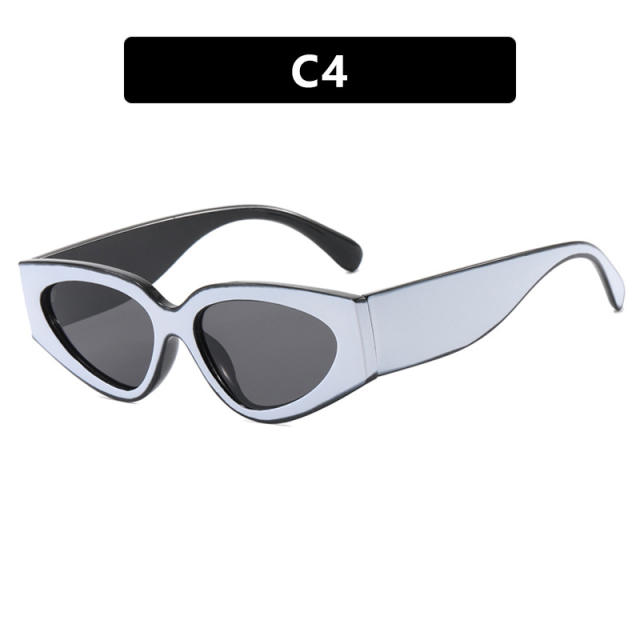 Stroke Color Matching Sunglasses Simple 2025 New trendy sunglasses