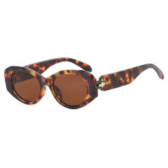 Square irregular sunglasses 2025 new sunglasses personalized fashion sunglasses