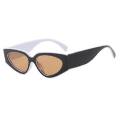 Stroke Color Matching Sunglasses Simple 2025 New trendy sunglasses