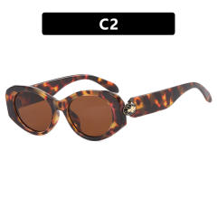 Square irregular sunglasses 2025 new sunglasses personalized fashion sunglasses