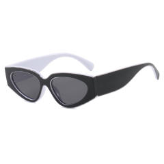 Stroke Color Matching Sunglasses Simple 2025 New trendy sunglasses