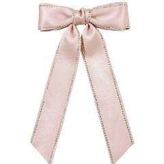 Korean Style Double-layer Bow Ribbon Hairpin duckbill hair clips