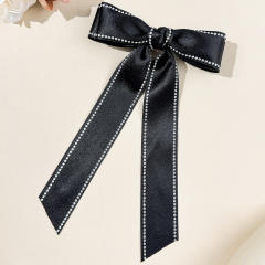 Korean Style Double-layer Bow Ribbon Hairpin duckbill hair clips