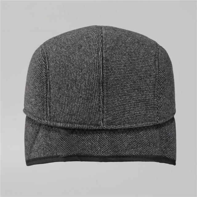 Thickened Duck Tongue Hat For Men Autumn/winter Ear Protection Hat