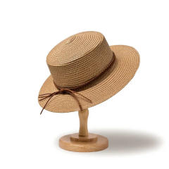 Summer British French Simple Sunscreen Paper Straw Hat