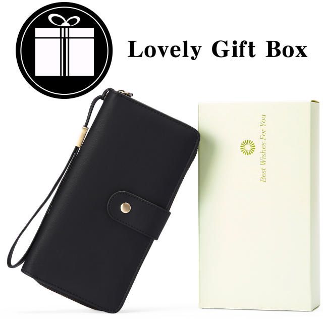 Explosion wallet PU leather clutch multi-functional large capacity wallet ladies wallet