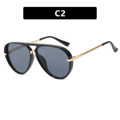 Fashion All-Match Trendy Internet Celebrant Same Style Large Frame Sunglasses