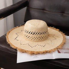 Summer Lafite Straw Hat Women's All-match Big-brimmed Straw Hat