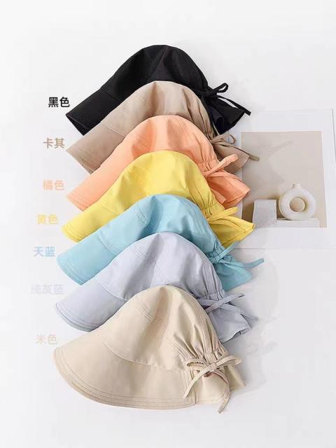 Summer new ladies hat outdoor leisure sun hat travel sun hat fashion fisherman hat bucket hat