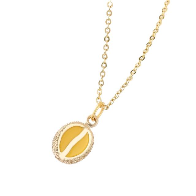 Copper gold-plated cute mini fruit necklace cherry strawberry accessories personalized pendant necklace