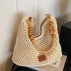Seaside Holiday Beach Woven Bag Women Knitted Handbag Large Capacity tote bag