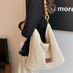 Seaside Holiday Beach Woven Bag Women Knitted Handbag Large Capacity tote bag