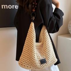 Seaside Holiday Beach Woven Bag Women Knitted Handbag Large Capacity tote bag
