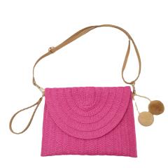 Straw woven bag beach bag leisure women's bag vacation bag straw purse