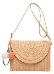 Straw woven bag beach bag leisure women's bag vacation bag straw purse
