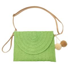 Straw woven bag beach bag leisure women's bag vacation bag straw purse