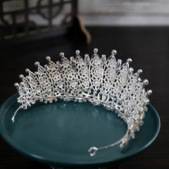 Bridal Wedding Crown Tiara Crystal Diadem Performance Hair Accessories