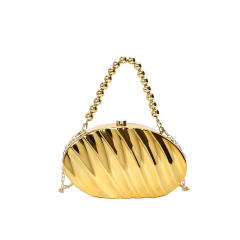 Elegant shell shape acrylic box bag evening bag
