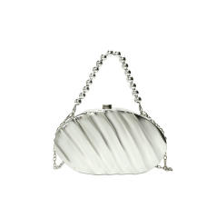 Elegant shell shape acrylic box bag evening bag