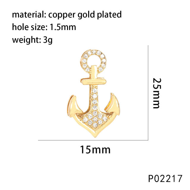 Micro Set Zircon Bracelet Necklace Pendant Full Set Diamond Palm Child Heart Shape Animal Fruit Letter Watch Strap Accessories